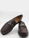 Men's David Gancini Loafers Brown - SALVATORE FERRAGAMO - BALAAN 6