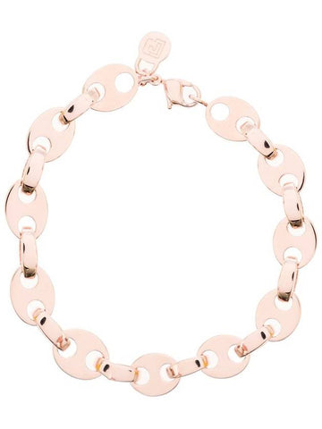 Paco Rabanne Woman'S Pink Brass Chain Bracelet - PACO RABANNE - BALAAN 1