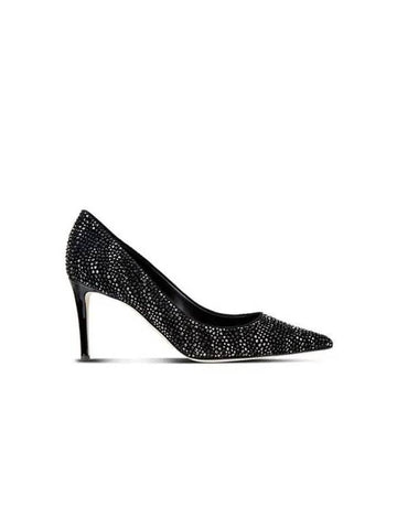 WOMEN BRAQUEL HOT PIECE PUMPS BLACK - GIUSEPPE ZANOTTI - BALAAN 1