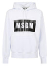 Long Sleeve T-Shirt 2000MM525 200000 01 WHITE - MSGM - BALAAN 1