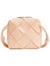 Cassette Intrecciato Mini Shoulder Bag Pink - BOTTEGA VENETA - BALAAN 1