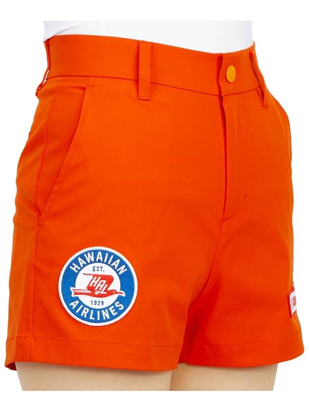 Women's Airline Shorts Orange - HORN GARMENT - BALAAN 10