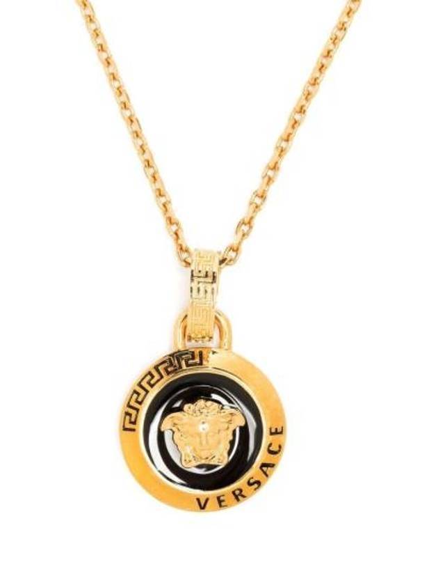 Medusa Pendant Necklace Gold - VERSACE - BALAAN 1