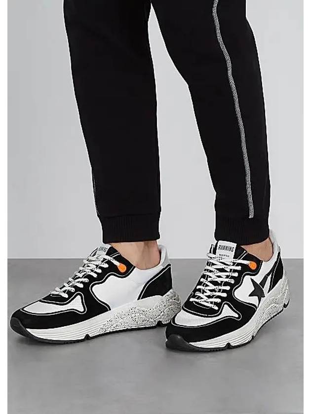 Golden Goose Deluxe Star Print Oversole Suede Running Sneakers Black - GOLDEN GOOSE - BALAAN 5