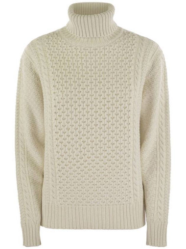 Turtleneck jumper with special workmanship - FABIANA FILIPPI - BALAAN 1