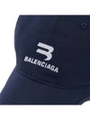 Logo Ball Cap Navy - BALENCIAGA - BALAAN 7