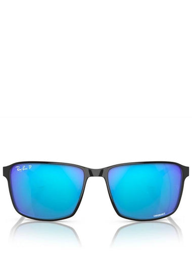 Ray-Ban RB3721CH Black on silver - RAY-BAN - BALAAN 1