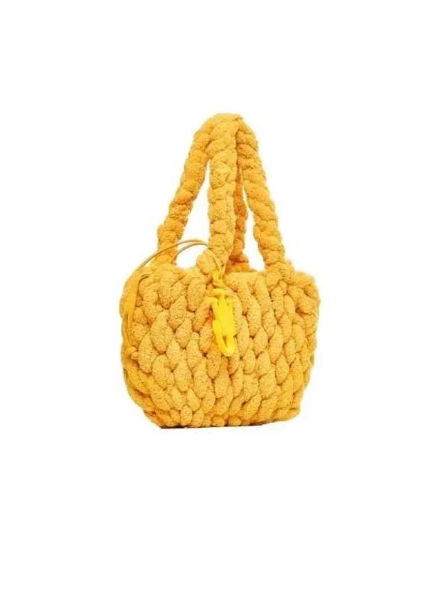 Blanket Shopper Tote Bag Mustard - JW ANDERSON - BALAAN 3