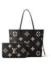 Neverfull MM Monogram Empreinte Tote Bag Black - LOUIS VUITTON - BALAAN 3