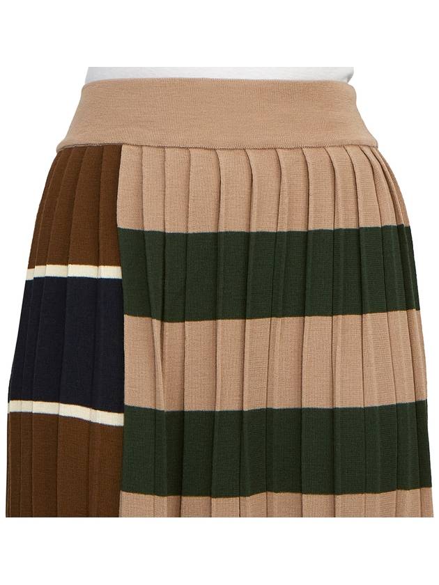 Gabriel Long Pleated Skirt Beige - MAX MARA - BALAAN 7