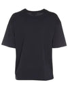 Karol Small Felt Logo Short Sleeve T-Shirt Navy - A.P.C. - BALAAN 3