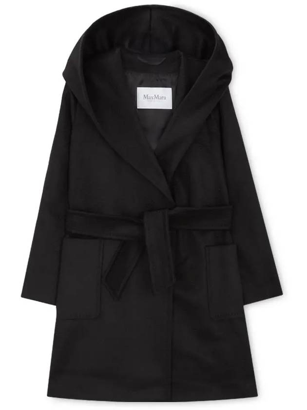 Wool Single Coat Black - MAX MARA - BALAAN 2