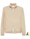 High Neck Track Zip-Up Jacket Beige - BRUNELLO CUCINELLI - BALAAN 2