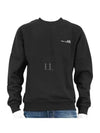 Item Logo Crew Sweatshirt Black - A.P.C. - BALAAN 2