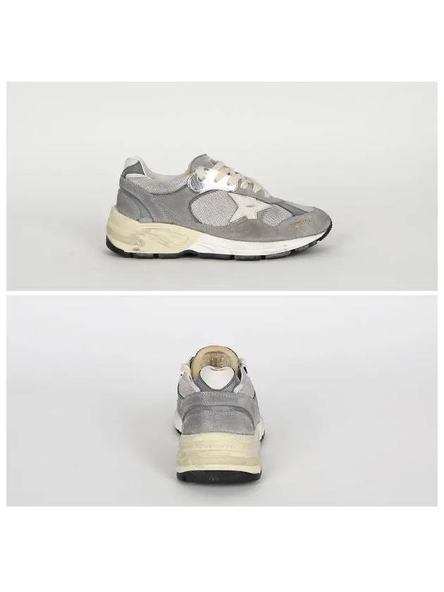 Dad Running Suede Sneakers Grey - GOLDEN GOOSE - BALAAN 4