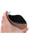 Two-Tone Zipper Card Wallet Black Beige - MAISON MARGIELA - BALAAN 7