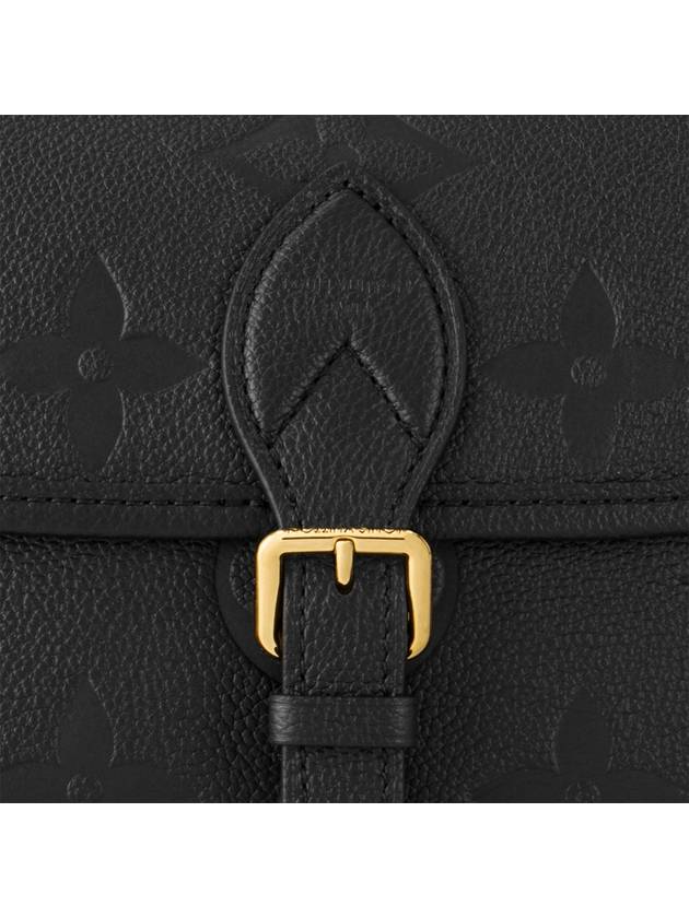 Diane Monogram Leather Shoulder Bag Black - LOUIS VUITTON - BALAAN 8