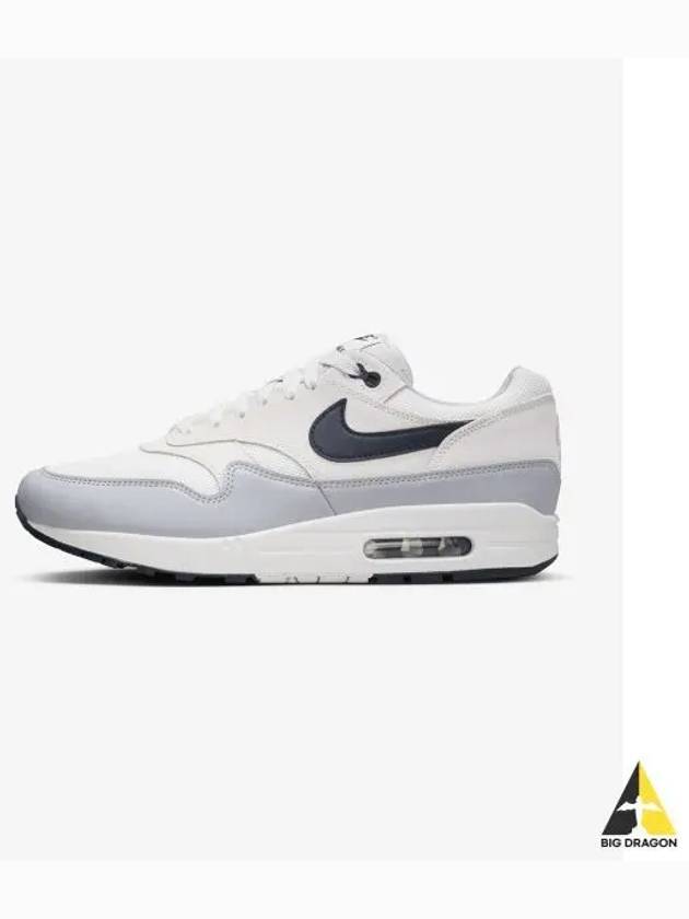 Air Max 1 Essential M Platinum Tint Wolf Gray Dark Obsidian FZ5808 002 - NIKE - BALAAN 1