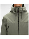 Shell R Goggle Hooded Jacket Green - CP COMPANY - BALAAN 8