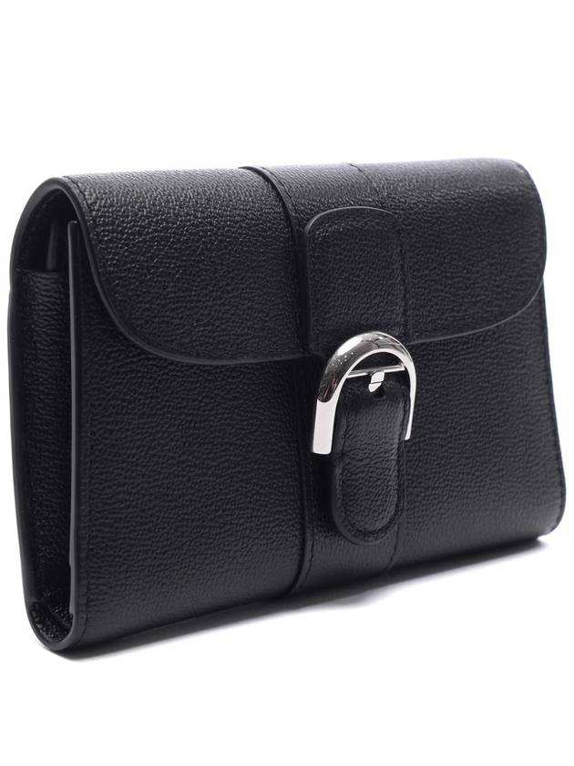 Brillant Compact Half Wallet Black - DELVAUX - BALAAN 4