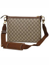 Messenger Bag With Interlocking G Beige Ebony - GUCCI - BALAAN 3