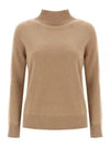 Tahiti Knit Turtleneck Brown - MAX MARA - BALAAN 2