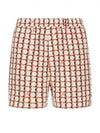 Lattice Nylon Short Red - MALBON GOLF - BALAAN 2