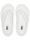 Padded Flip Flop White - MAISON MARGIELA - BALAAN 3