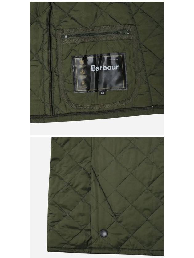 Heritage Liddesdale Quilted Padding Olive - BARBOUR - BALAAN 5