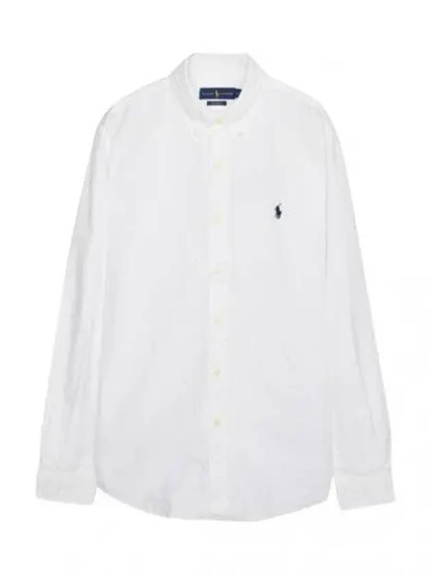 Pony Logo Embroidered Oxford Shirt Men s Long Sleeve - POLO RALPH LAUREN - BALAAN 1