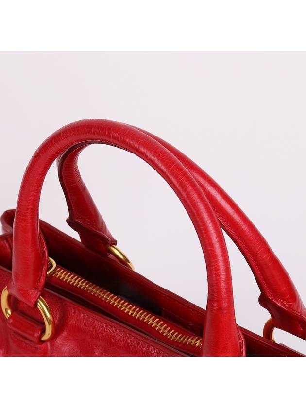 Vitello Shine Vintage Red Shoulder Bag - PRADA - BALAAN 5