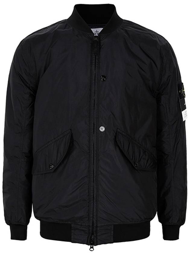 Reps R NY Bomber Jacket Black - STONE ISLAND - BALAAN 2