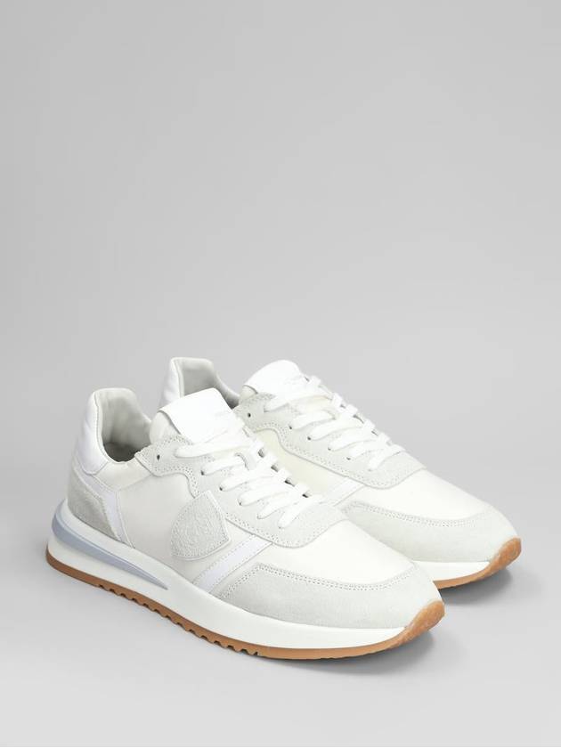 Tropez Suede Low Top Sneakers White - PHILIPPE MODEL - BALAAN 3