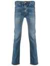 Men s Vintage Washed Denim Jeans Blue - CELINE - BALAAN 1