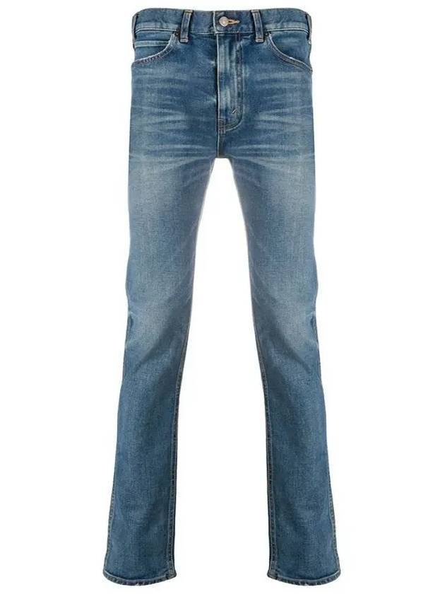 Men s Vintage Washed Denim Jeans Blue - CELINE - BALAAN 1