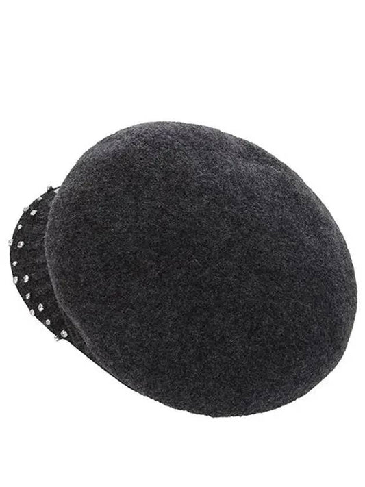 Cubic decorative beret 8621LBVCGREY - BLACK&WHITE - BALAAN 2