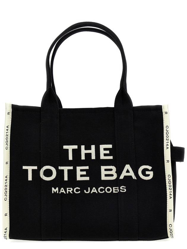 Logo Jacquard Large Tote Bag Black - MARC JACOBS - BALAAN 2