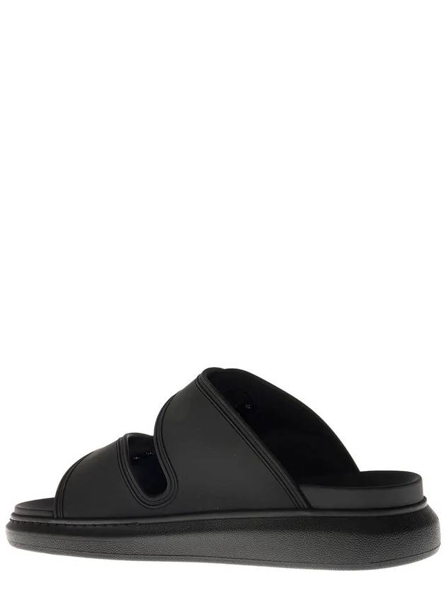 Hybrid Rubber Slippers Black - ALEXANDER MCQUEEN - BALAAN 4