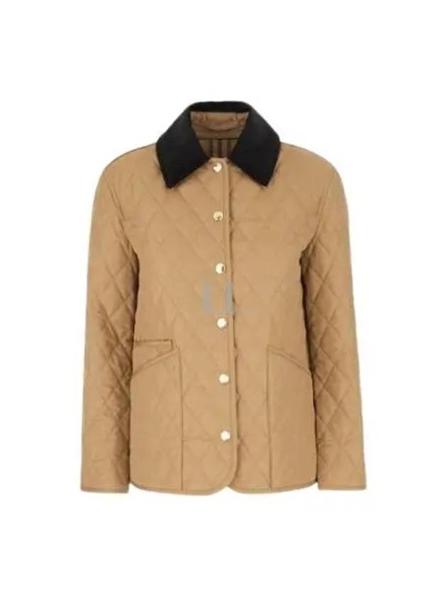 Dranefel Quilted Jacket Camel - BURBERRY - BALAAN 2