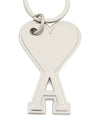 Heart Logo Keyholder Silver - AMI - BALAAN 6