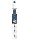 Women's Denim Cotton A-Line Skirt Blue - MSGM - BALAAN 3