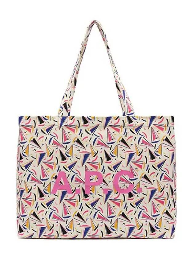 Diane Boat Pattern Tote Bag White - A.P.C. - BALAAN 2