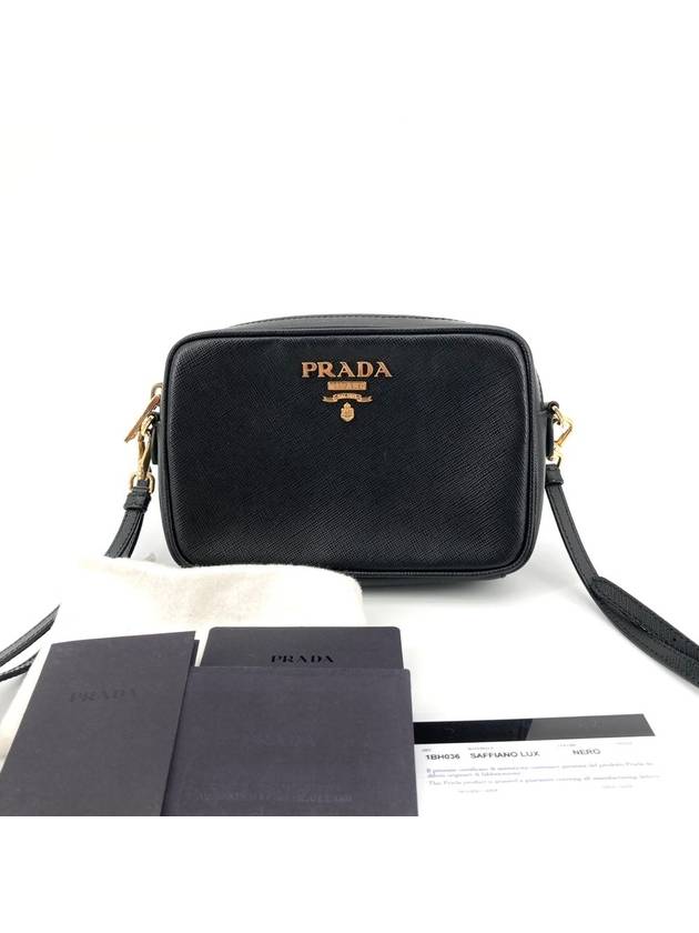 Saffiano Lux Mini Cross Bag 1BH036 - PRADA - BALAAN 1