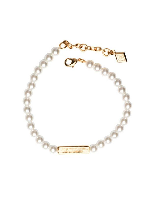 Home Pearl Bracelet White - GAMAN - BALAAN 1