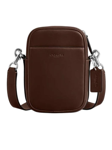 Hitch Cross Bag Brown - COACH - BALAAN 1