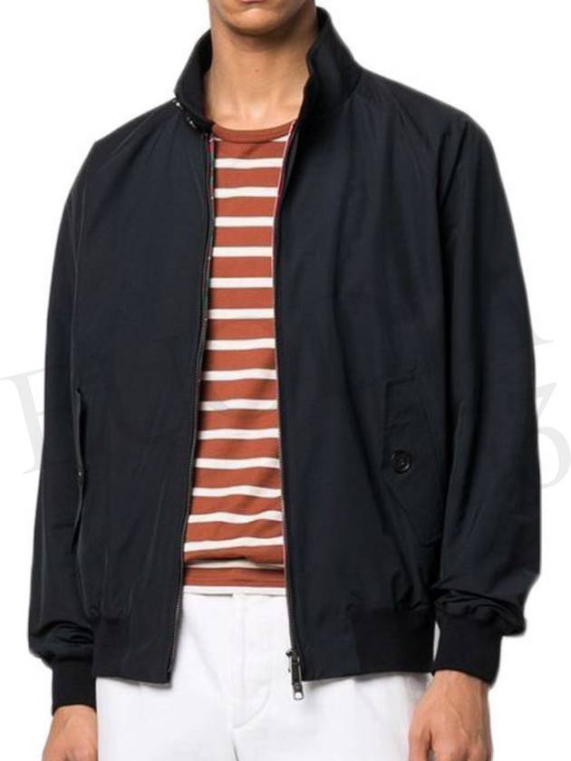 G9 Classic Original Harrington Zip-Up Jacket Black - BARACUTA - BALAAN 5