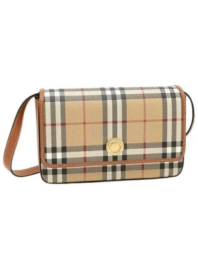 Hampshire Check Cross Bag Archive Beige - BURBERRY - BALAAN 2