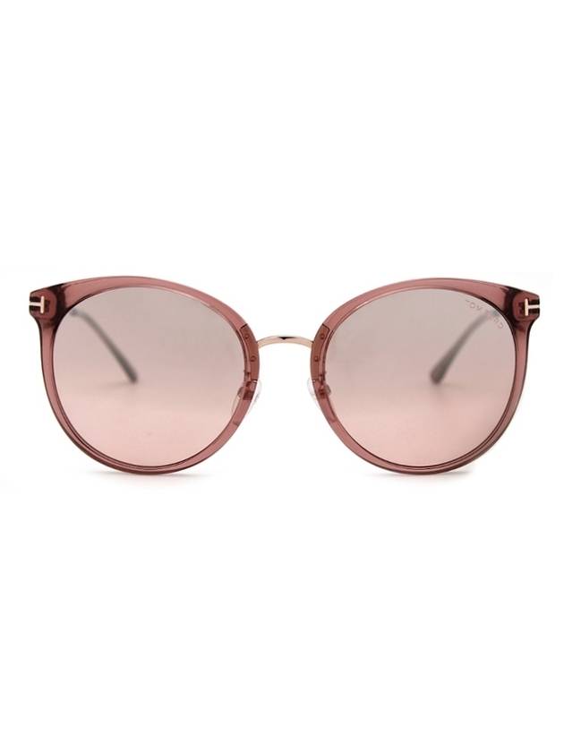 Round Metal Acetate Glasses Pink - TOM FORD - BALAAN 1