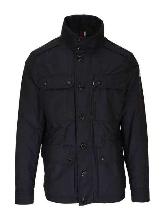 Lez Rain Jacket Black - MONCLER - BALAAN 2