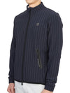 men's brushed zip-up jacket navy - HYDROGEN - BALAAN 4